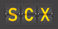 Airport code SCX