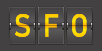 Airport code SFO