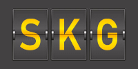 Airport code SKG