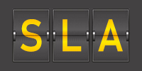 Airport code SLA