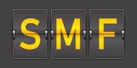 Airport code SMF