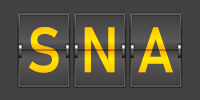 Airport code SNA