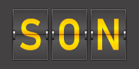 Airport code SON