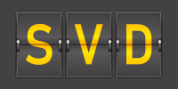 Airport code SVD