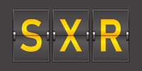 Airport code SXR
