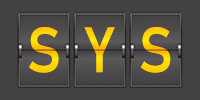 Airport code SYS