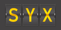 Airport code SYX
