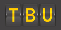 Airport code TBU
