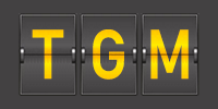 Airport code TGM