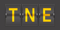 Airport code TNE