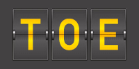 Airport code TOE