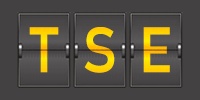 Airport code TSE