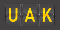 Airport code UAK