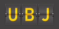 Airport code UBJ