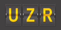 Airport code UZR