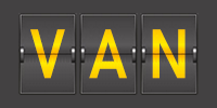 Airport code VAN