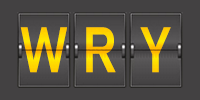 Airport code WRY