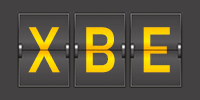 Airport code XBE