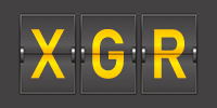 Airport code XGR