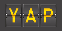 Airport code YAP