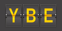 Airport code YBE