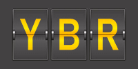 Airport code YBR