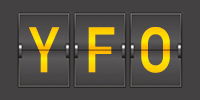 Airport code YFO