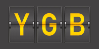 Airport code YGB