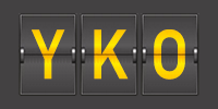 Airport code YKO