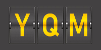 Airport code YQM