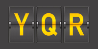 Airport code YQR