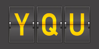 Airport code YQU