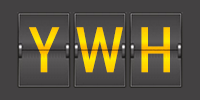 Airport code YWH