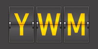Airport code YWM