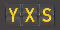 Airport code YXS