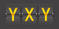 Airport code YXY