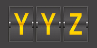 Airport code YYZ