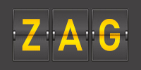Airport code ZAG