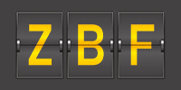 Airport code ZBF