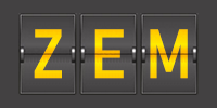 Airport code ZEM