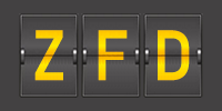 Airport code ZFD