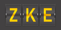 Airport code ZKE