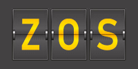 Airport code ZOS