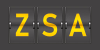 Airport code ZSA