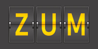 Airport code ZUM
